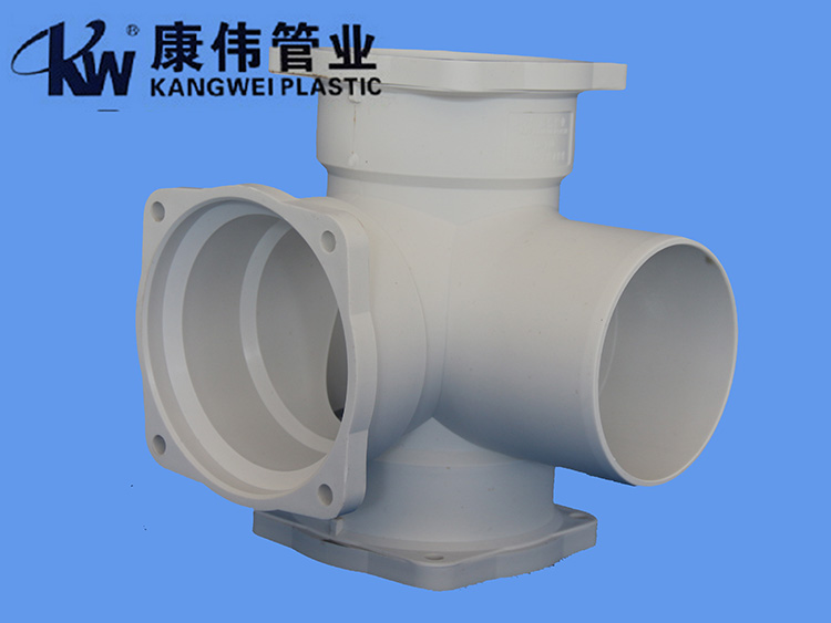 法蘭式承插連接（jiē）FRPP增強聚丙烯靜音排水管